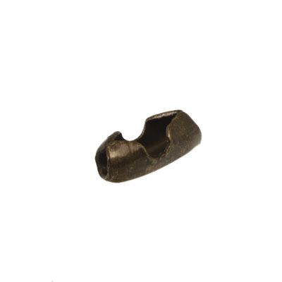 Connector for ball chains diameter 1.5 mm, bronze coloured. 