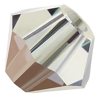 Preciosa kraal, vorm: Bicone (Rondelle Bead), Grootte 3 mm, Kleur: kristal valentiniet 