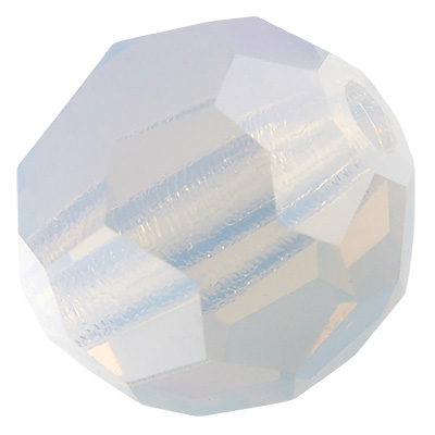 Preciosa Perle Bille, Round Bead, Forme : Rond, 4 mm, Couleur :, white opal 