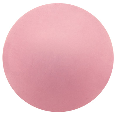 Perle polaire, ronde, env. 14 mm, rose 