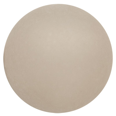 Perle polaire, ronde, env. 14 mm, gris clair 
