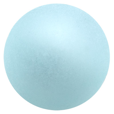 Perle polaire, ronde, env. 8 mm, aqua 