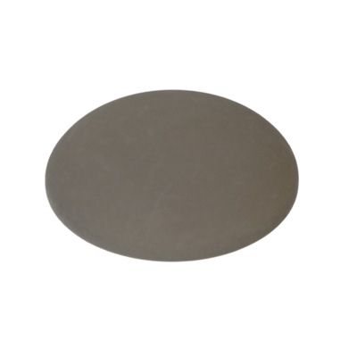 Polaris cabochon, round, 20 mm, dark grey 