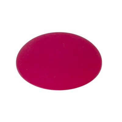 Polaris cabochon, rond, 20 mm, rouge framboise 