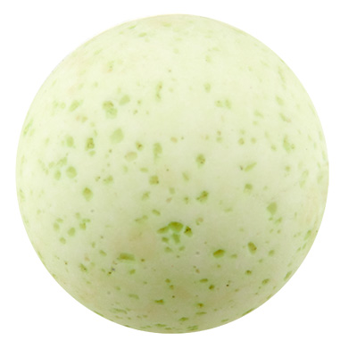 Polaris bead gala sweet, ball, 8 mm, pistachio 