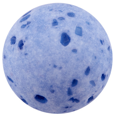 Polaris bead gala sweet, ball, 8 mm, capri blue 