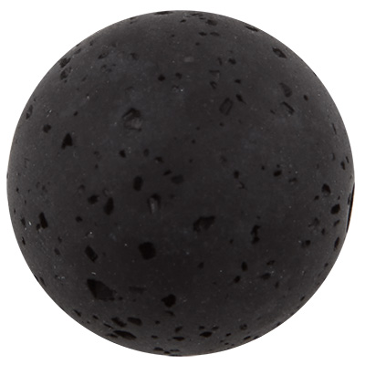 Polaris bead gala sweet, ball, 20 mm, black 