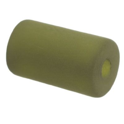 Polaris roller, approx. 10 x 6 mm, olive green 