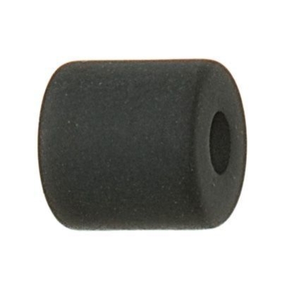 Polaris roller, 6 x 6 mm, black 
