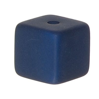 Cube Polaris, 8 x 8 mm, bleu foncé 