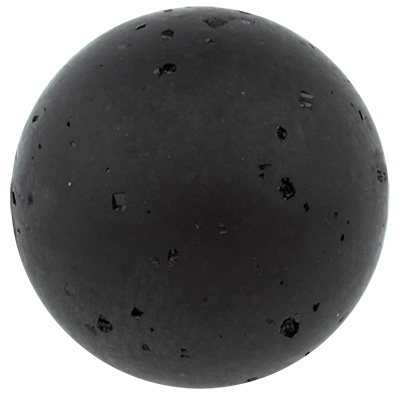 Polaris kraal zoet, rond, ca.10 mm, zwart 