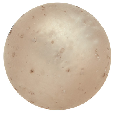 Perle Polaris sweet, ronde, env.10 mm, gris clair 
