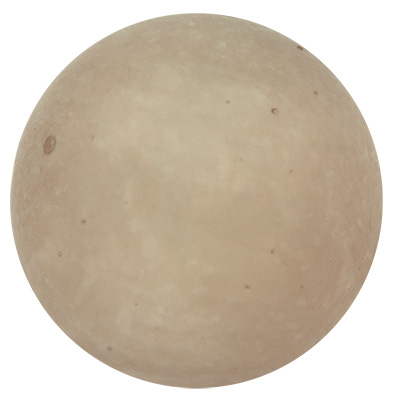 Perle Polaris sweet, ronde, env.14 mm, gris foncé 