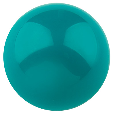 Polarisbol 14 mm ondoorzichtig, smaragd 