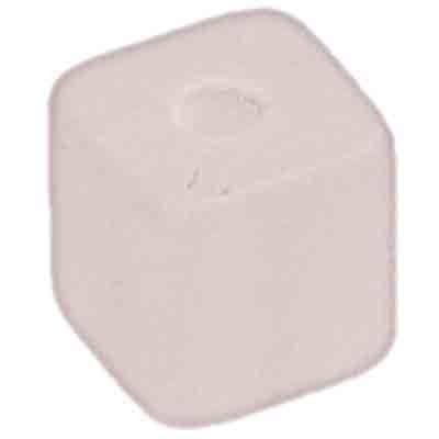 Polaris cubes, 6 x 6 mm, white 