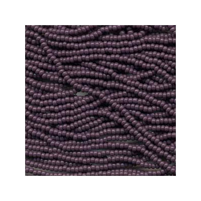 11/0 Preciosa Rocailles Perlen, Rund (ca. 2 mm), Farbe: Purple, Röhrchen mit ca. 24 Gramm 