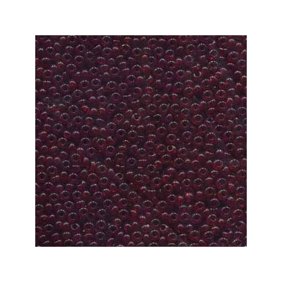 11/0 Preciosa Rocailles Perlen, Rund (ca. 2 mm), Farbe: Ruby, Röhrchen mit ca. 24 Gramm 