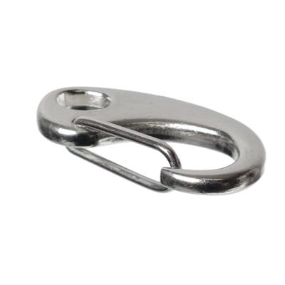 Clasp, 32 x 17 mm, silver-coloured 