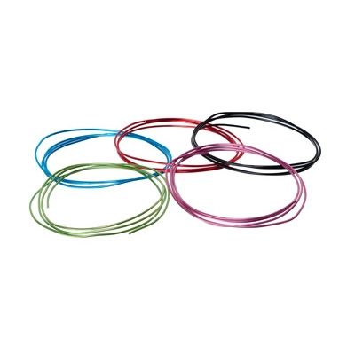 Aluminium wire, diameter 1.5 mm, length 5 x 1 m, colour mix 