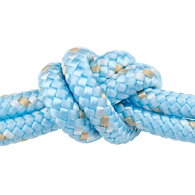 Sail rope, diameter 10 mm, length 1 m, Aqua-Mix 