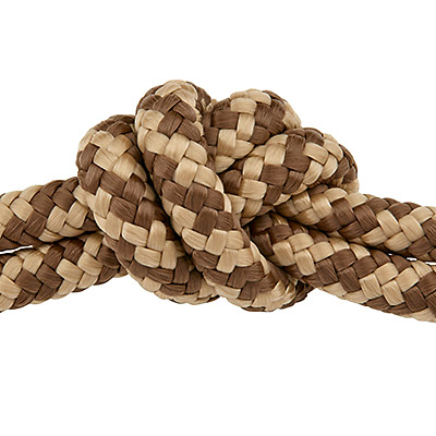 Sail rope, diameter approx. 5 mm, length 1 m, brown mix 