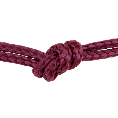 Sail rope diameter 2.0 mm, colour aubergine, length 1 metre 