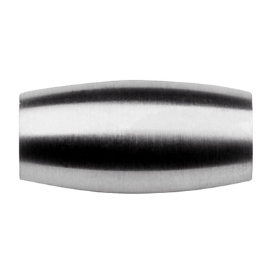Edelstahl Magnetverschluss, Olive, 21 x 10 mm, für Bänder mit 6 mm Durchmesser 
