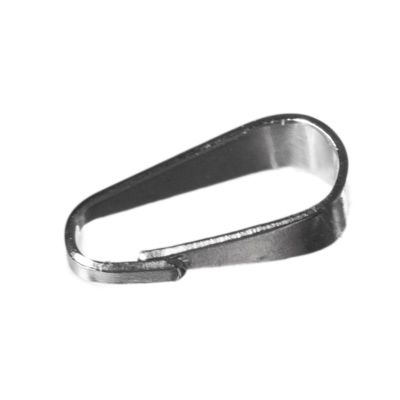 Collier loop mini, length 7 mm, silver-coloured 