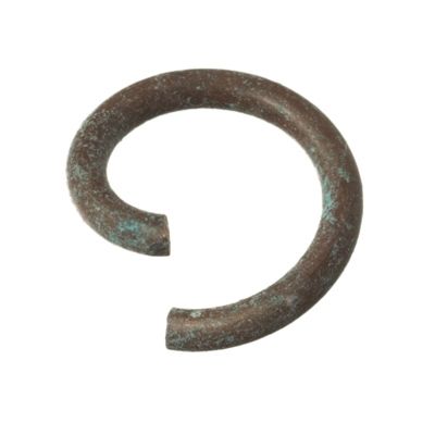 Patina binder ring, round, approx. 8 mm 