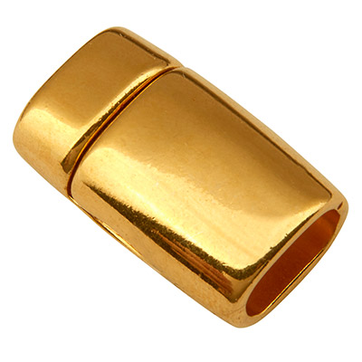 Magnetic fastener for 2 x sail rope with 5mm diameter, gold plated 