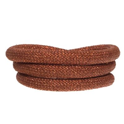Sail rope / cord, diameter 10 mm, length 1 m, copper-coloured 