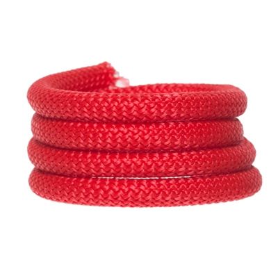 Sail rope / cord, diameter 10 mm, length 1 m, red 
