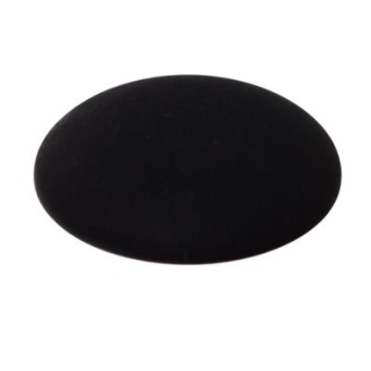 Polaris Cabochon, rund, 25 mm, schwarz 