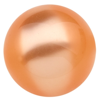 Polarisperle glänzend, rund, ca. 10 mm, orange 