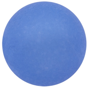 Polarisperle, rund, ca. 12 mm, capri blue 
