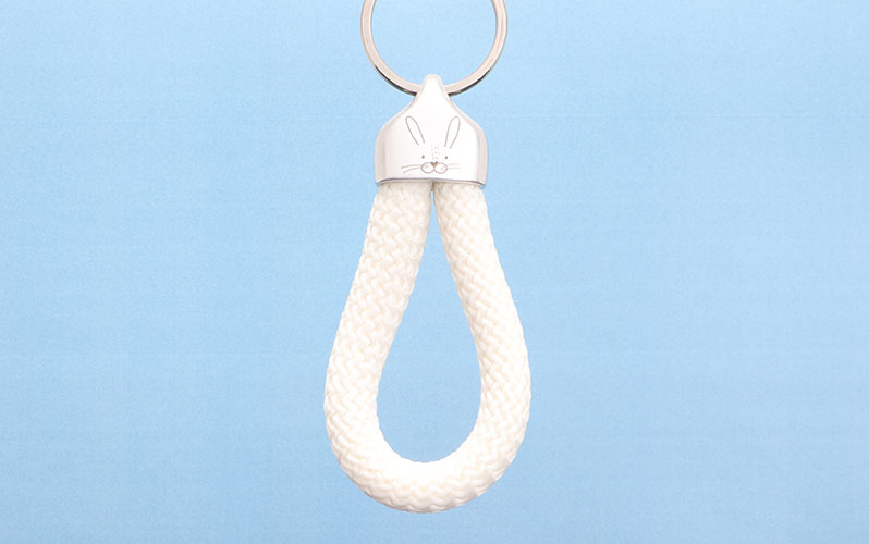 Sail Exchange Keyring with End Cap Bunny 