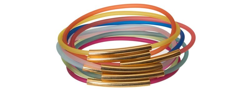 Bracelets tubulaires Coloré II 