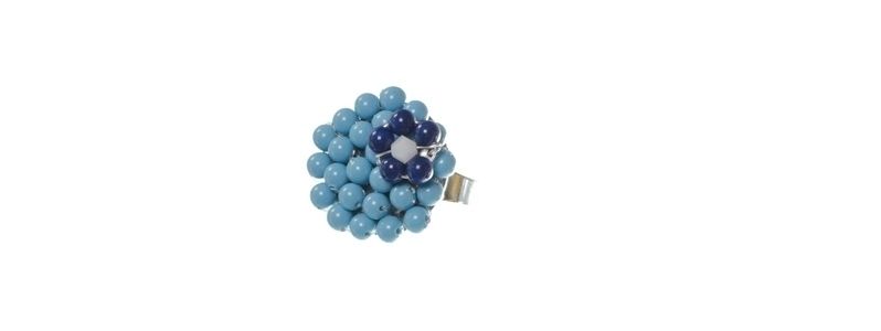 Flower Ring Turquoise 