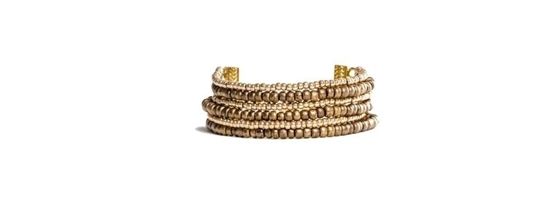 Gold Beautiful Bracelets Bronze 