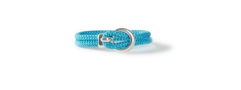 Cordage bracelet with sail rope 