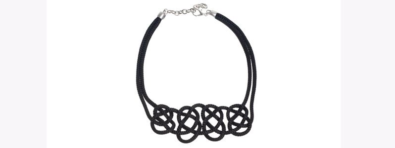 Knotted Chain Black 