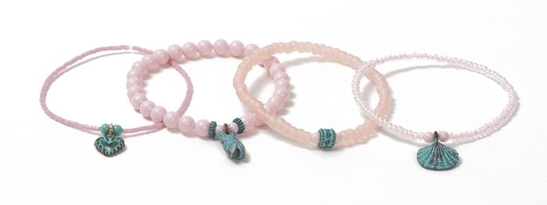 Patina Bracelets Pink 