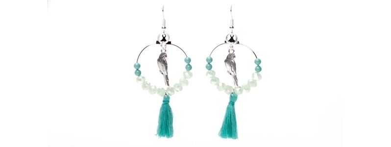 Tropical Papagai Earrings 