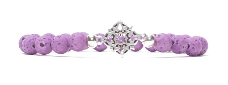 Bracelet RoyaL Lilac avec perles polaires Gala sweet 
