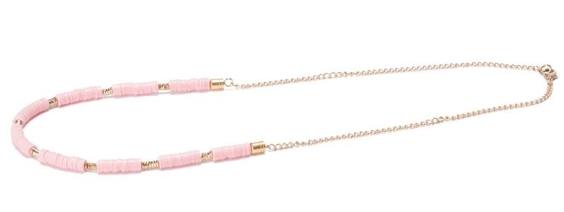 Katsuki Beads Necklace Pink 