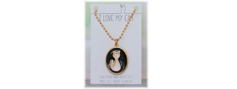 Jewellery for Animal Lovers - Cat Necklace 