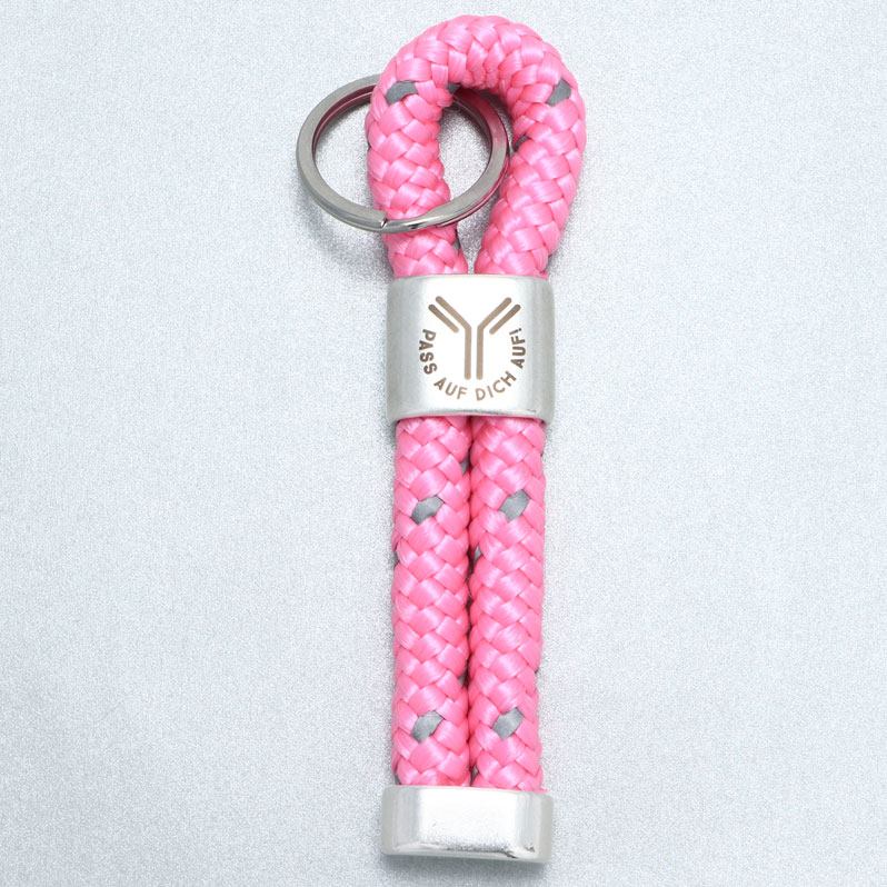 Keyring "Take care of yourself" with antibody 